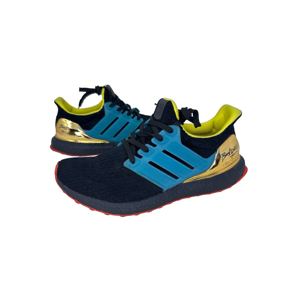 Adidas Kolor UltraBoost 3.0 Black Gold Teal AH1485 Mens 8.5 Boost God Signed